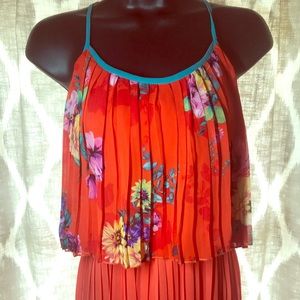 Ya Los Angeles designer Hawaiian floral dress